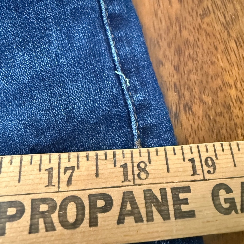 Aeropostale Womens High Rise Jegging Jeans Size 18 Long Dark Wash Blue‎ Stretch - Picture 11 of 12